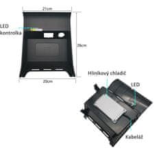 Stualarm Qi indukční nabíječka telefonů Ford Mondeo IV 2018-2021 (rwc-FO02)