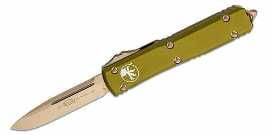 Microtech 121-13OD Ultratech Bronze Standard Green automatický nůž 8,7 cm, bronzová, zelená, hliník