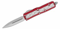 Microtech 126-10RDBIS Utx-85 Daytona Red Brute automatický nůž 7,9 cm, Stonewash, červená, hliník