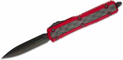 Microtech 206-1DLCTRDBIS Makora 2021 Red Bubble automatický nůž 8,4 cm, černá, červená, hliník