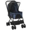 PAWHUT Pet Cart Cat Buggy Oxford Blue 76,5X52X95Cm Malí Psi A Kočky 