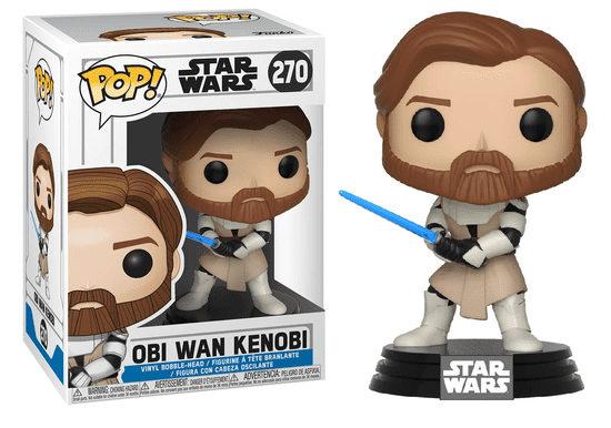 Funko Pop! Sběratelská figurka Star Wars Clone Wars Obi Wan Kenobi 270