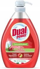 DUAL POWER DUAL power concentrted prostředek na mytí nádobí s pumpičkou ALOE & MELOGRANO 1L