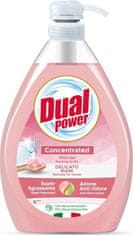 DUAL POWER DUAL power concentrted prostředek na mytí nádobí s pumpičkou DELICATO MANI 1L