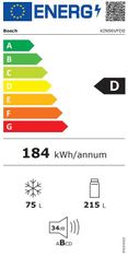 Bosch Vestavná kombinovaná chladnička KIN96VFD0