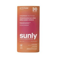 Attitude Minerální ochranná tyčinka na tělo Orange Blossom SPF 30 Sunly (Mineral Sunscreen Stick) 60 g