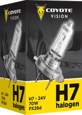 Coyote Žárovka 24V H7 70W COYOTE VISION