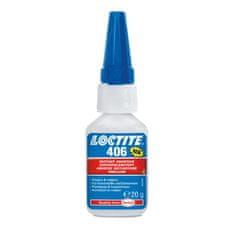 Loctite Vteřinové lepidlo, superrychlé, univerzální, 20 g - Loctite 406