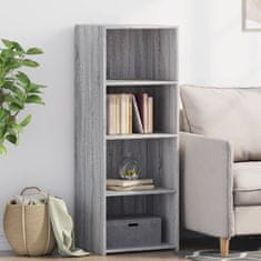 shumee vidaXL Skříň highboard šedá sonoma 45 x 41 x 124 cm kompozitní dřevo