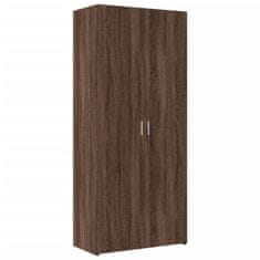 Vidaxl Skříň highboard hnědý dub 80 x 42,5 x 185 cm kompozitní dřevo