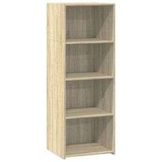 Vidaxl Skříň highboard dub sonoma 45 x 41 x 124 cm kompozitní dřevo