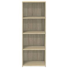 Vidaxl Skříň highboard dub sonoma 45 x 41 x 124 cm kompozitní dřevo