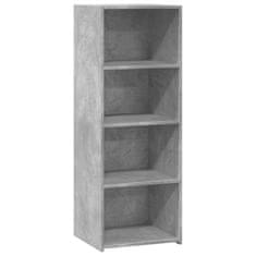 Vidaxl Skříň highboard betonově šedá 45 x 41 x 124 cm kompozitní dřevo