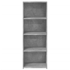 Vidaxl Skříň highboard betonově šedá 45 x 41 x 124 cm kompozitní dřevo