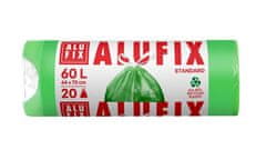 Alufix Pytle na odpadky, zatahovací, 60 l, 20 ks, ALUFIX