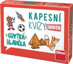 Dino KAPESNÍ KVÍZY JUNIOR - CHYTRÁ HLAVIČKA Cestovní