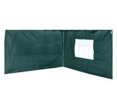 Linder Exclusiv Bočnice na altán ALU 3x3 m PO2411PU Green