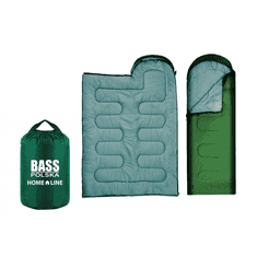 Bass Spací pytel dekový 2v1, zelený BP-BH41998