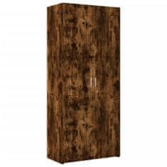 Vidaxl Skříň highboard kouřový dub 80 x 42,5 x 249 cm kompozitní dřevo