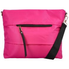 Turbo Bags Trendová dámská látková crossbody Rosa, fuchsiová