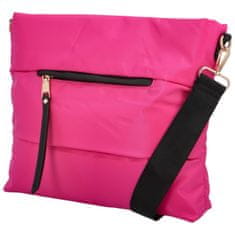 Turbo Bags Trendová dámská látková crossbody Rosa, fuchsiová