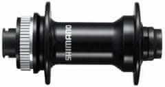 Shimano náboj disc HB-RS470-B 32děr Center lock 12mm e-thru-axle 100mm přední černý