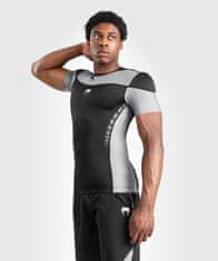 VENUM Rashguard VENUM Tempest s Kr. rukávem - černo/šedé