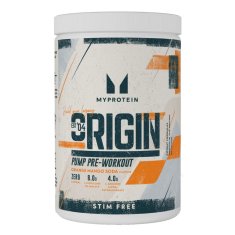 MyProtein Origin Pre-Workout Stim Free, 600 g Příchuť: Pomeranč/Mango/Soda