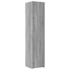 Vidaxl Skříň highboard šedá sonoma 40 x 42,5 x 185 cm kompozitní dřevo