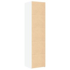 Vidaxl Skříň highboard bílá 45 x 42,5 x 185 cm kompozitní dřevo