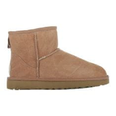 Ugg Australia Botičky hnědé 40 EU Classic Mini II Chestnut