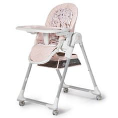 Kinderkraft SELECT Židlička jídelní Lastree Pink, Premium