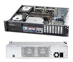 SuperMicro 2U chassis (Short Depth 14,5") 2x 3,5" Fix, front IO, 500W (80+Platinum)