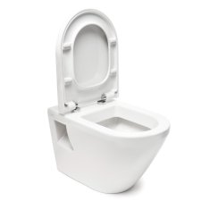 Vitra Integra závěsné WC 54 cm vč. sedát 7063-003-6231 - Vitra