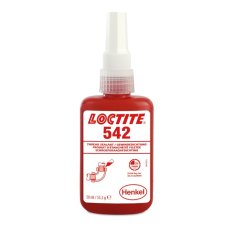 Loctite Lepidlo do závitů, pro hydraulické systémy, středněpevnostní, 50 ml - Loctite 542