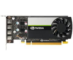 PNY NVIDIA T1000 LowProfile / 4GB GDDR6 / PCI-E / 4x mDP / 1x LP bracket v balení