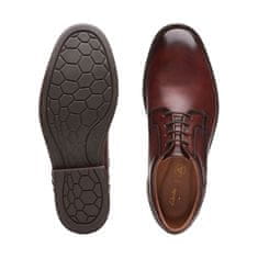 Clarks Pánské oxfordky hnědá 