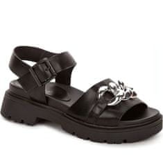 Betsy Dětské sandály černá 