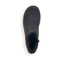 Rieker Dámské kotníková obuv černá 