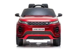 Lean-toys Auto Na Baterie Range Rover Evoque Červené Lakované