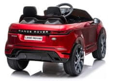 Lean-toys Auto Na Baterie Range Rover Evoque Červené Lakované