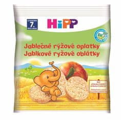 HiPP BIO Oplatky dětské rýžové jablkové 30g