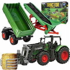 WOOPIE  Sada Zemědělských Strojů Rraktor Traktor Usedlost Mini Farma Osada Ro