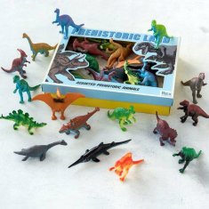 Rex London Figurky Dinosaurů, Sada 16 Ks, Dinosauři, 3+ 