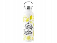 H&H LIFESTYLE Termoláhev Lemons 0,75L