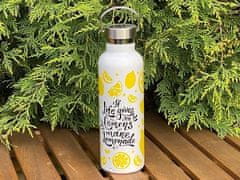 H&H LIFESTYLE Termoláhev Lemons 0,75L