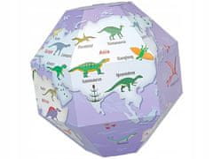 Monumi Vzdělávací Globus 3D Dinosauři 5L+