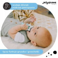 JELLYSTONE Kousátko Pro Miminko Hvězdičky, Mátové 