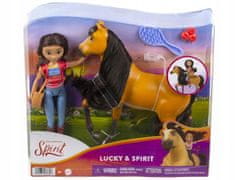 Mattel Panenka + Kůň Mustang Duch Svobody Spirit Panenka Na Koni