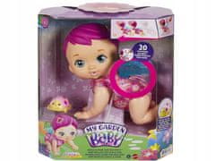 Mattel My Baby Garden Panenka Miminko Motýlek Leze Žvatlá Voňavá Lala